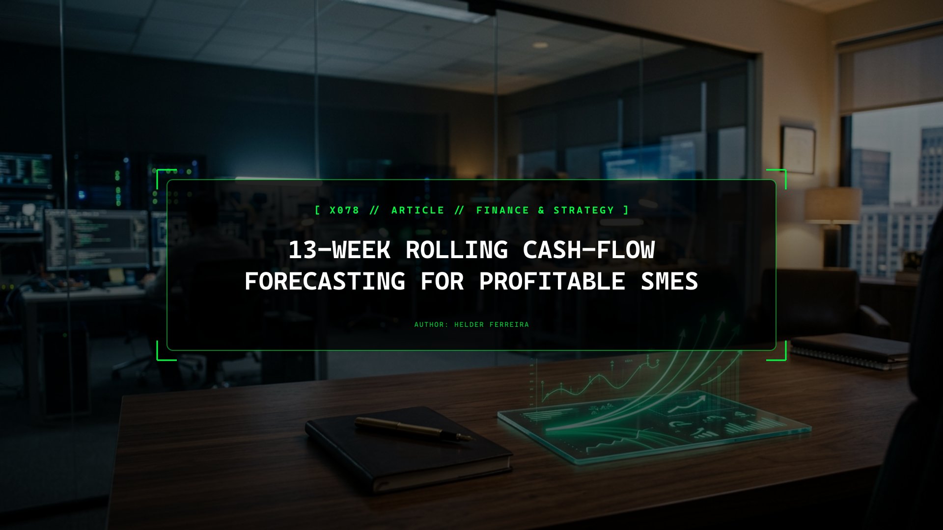 13-Week Rolling Cash-Flow Forecasting for Profitable SMEs