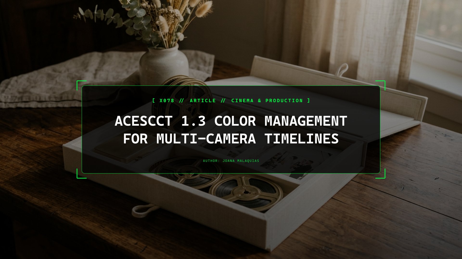 ACEScct 1.3 Color Management for Multi-Camera Timelines