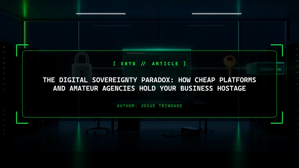 Digital Sovereignty: Why Your Business Doesn't Own Its Own Website