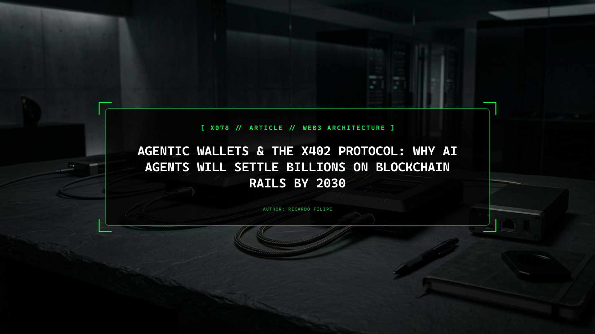 Agentic Wallets & The x402 Protocol: Why AI Agents Will Settle Billions on Blockchain Rails by 2030