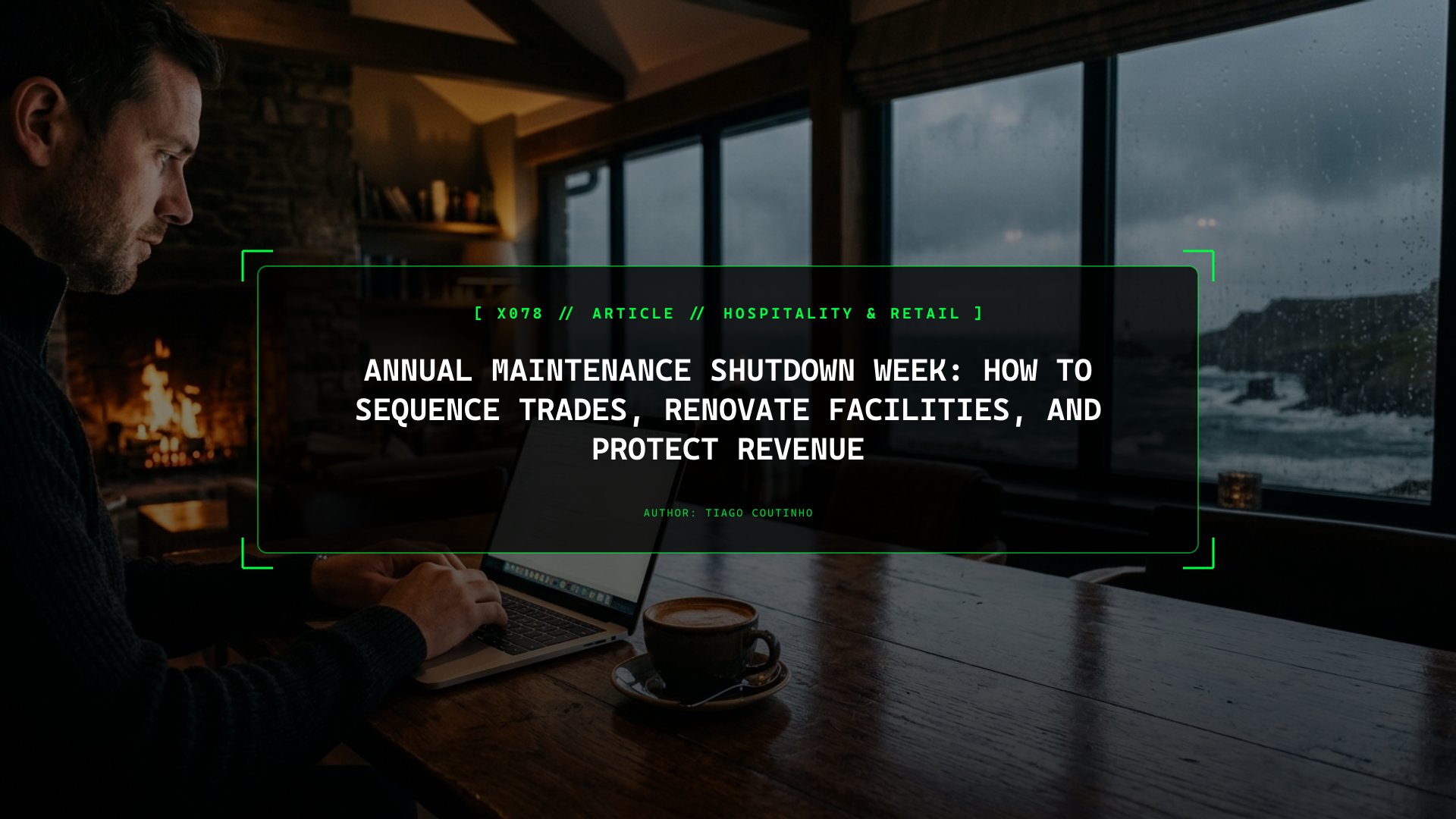Annual Maintenance Shutdown Week: How to Sequence Trades, Renovate Facilities, and Protect Revenue