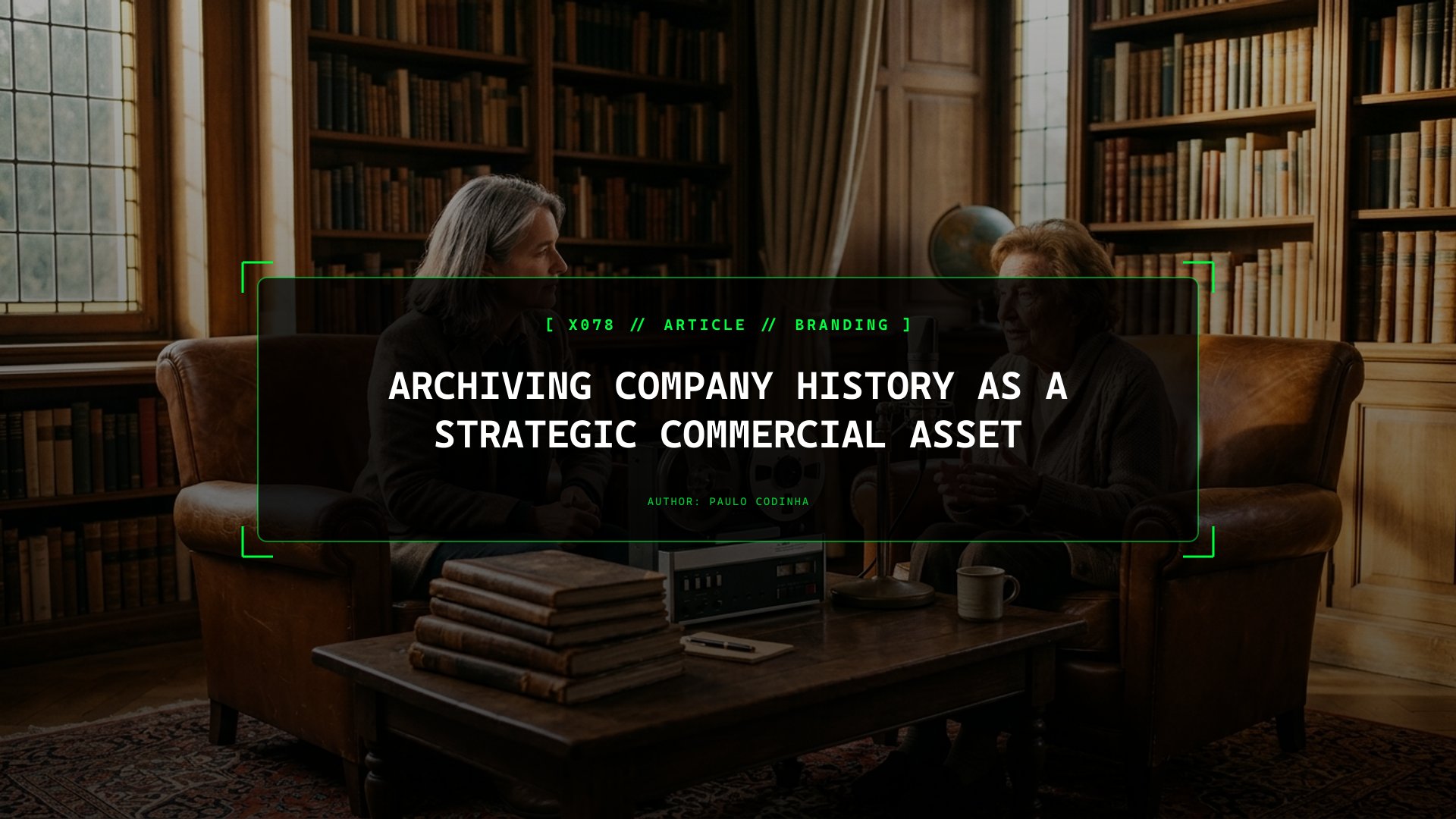 Archiving Company History as a Strategic Commercial Asset