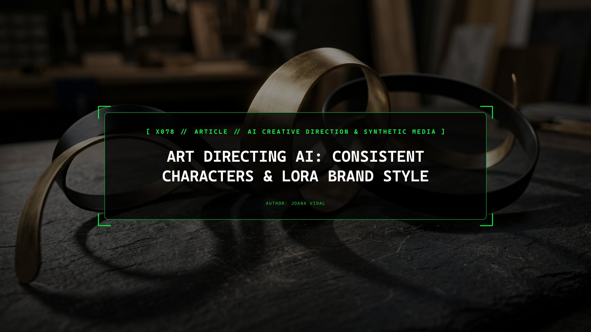 Art Directing AI: Consistent Characters & LoRA Brand Style