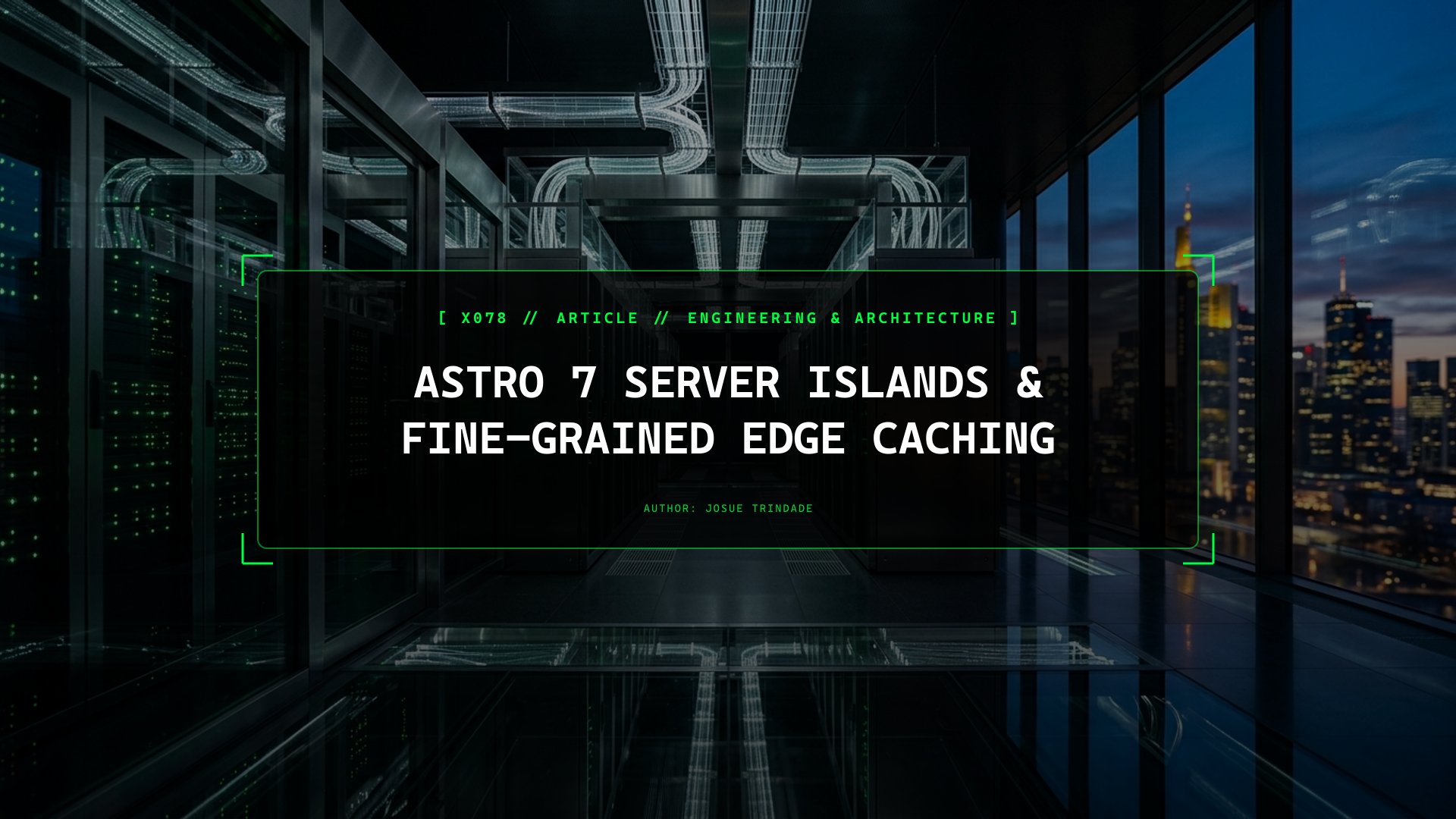 Combining Instant Static Shells with Dynamic Personalization Using Astro 7 Server Islands