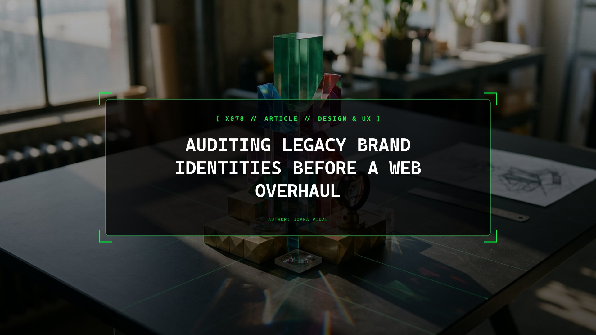 Auditing Legacy Brand Identities Before a Digital Platform Overhaul
