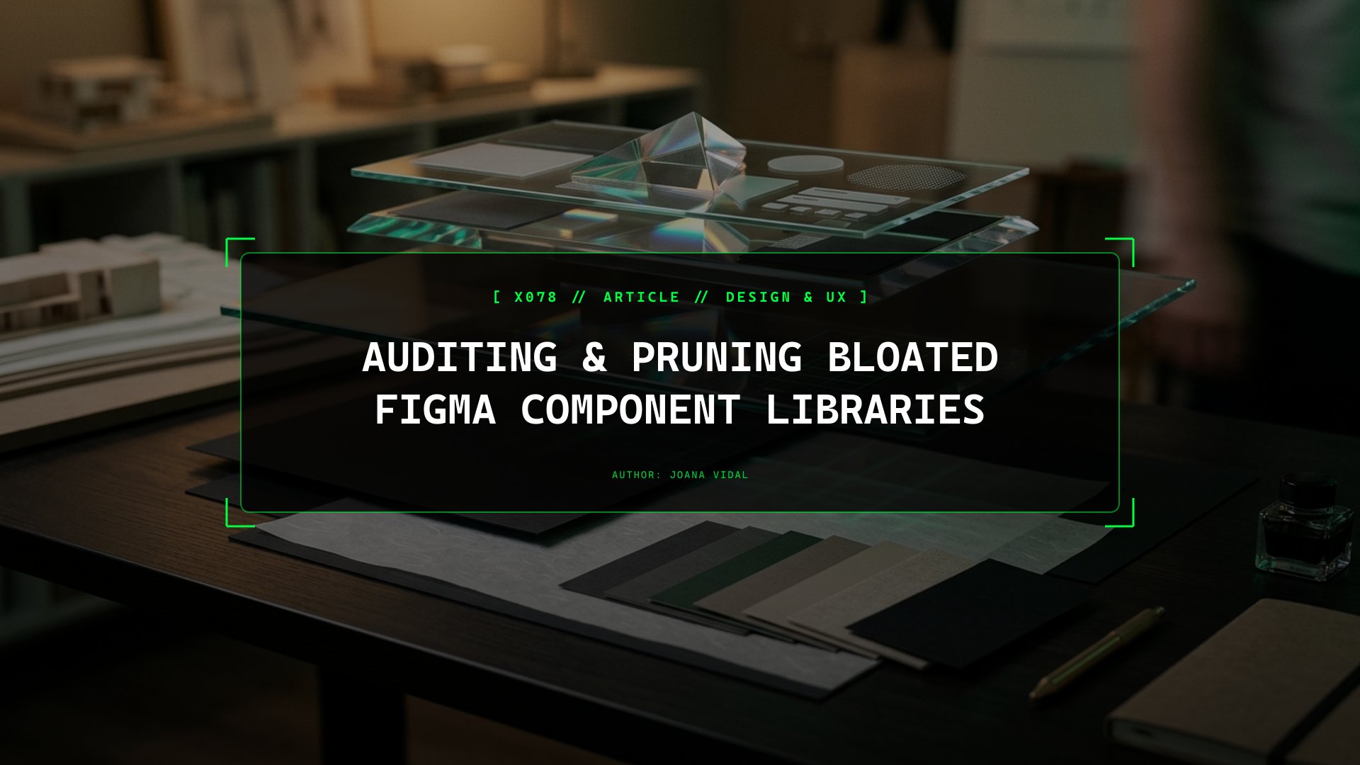 Auditing and Pruning Bloated Figma Component Libraries Without Breaking Links