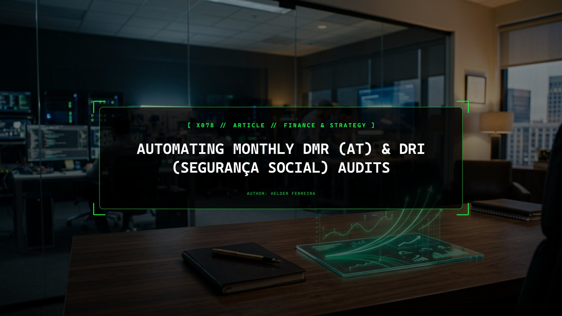 Automating Monthly DMR (AT) & DRI (Segurança Social) Audits
