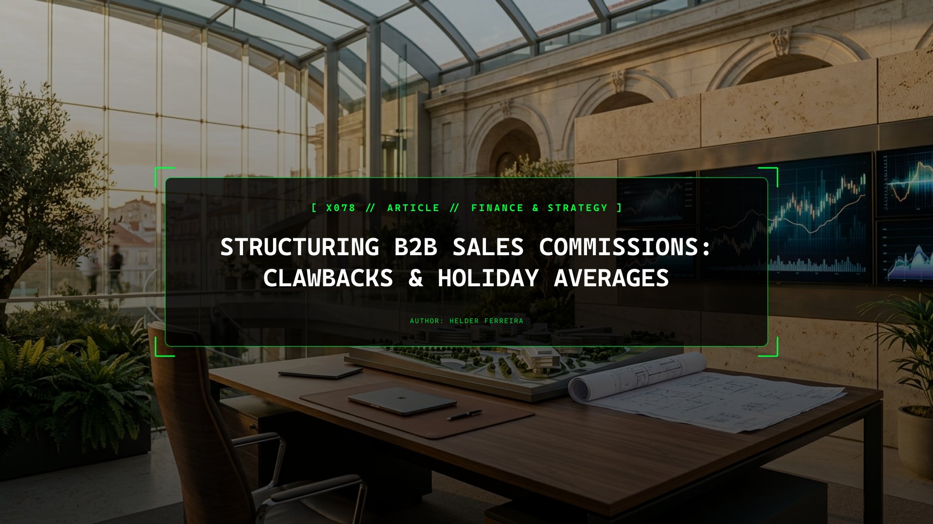 Structuring B2B Sales Commissions: Clawbacks & Holiday Averages
