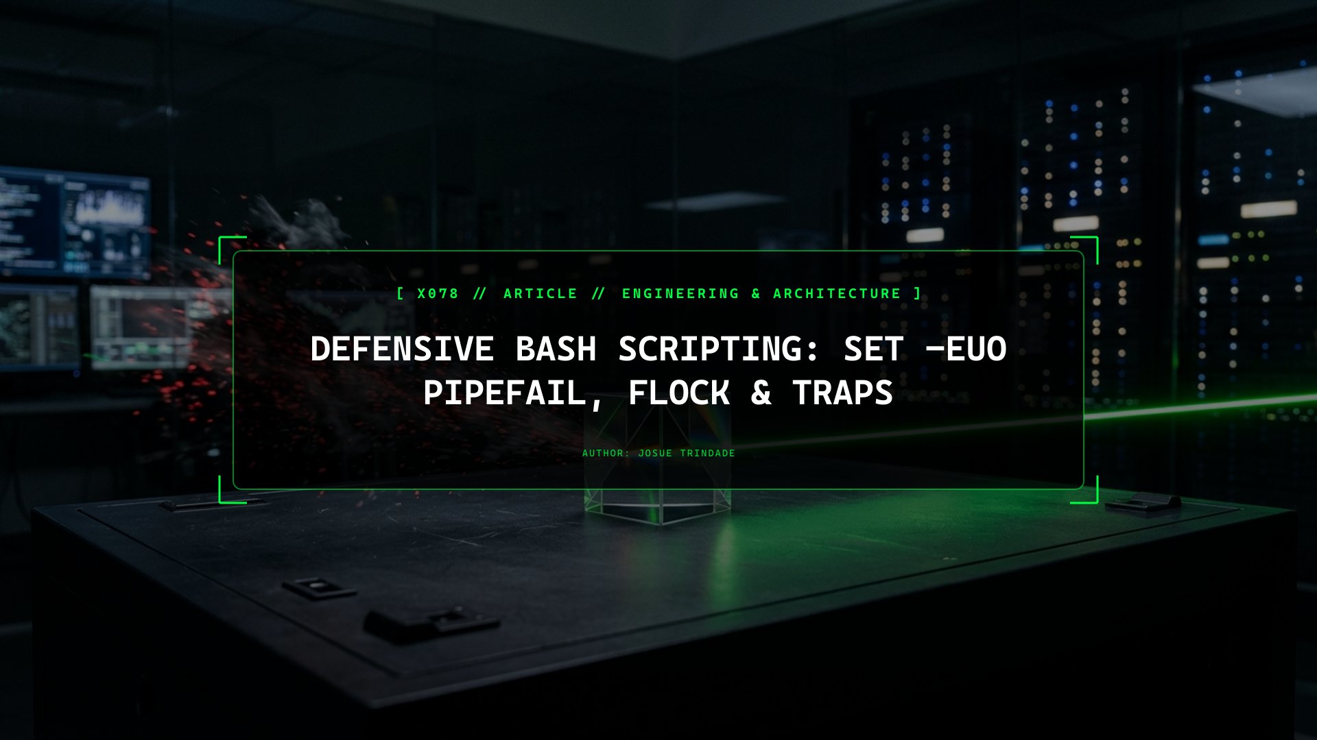 Preventing Catastrophic rm -rf and Silent Pipeline Failures with Defensive Bash Engineering