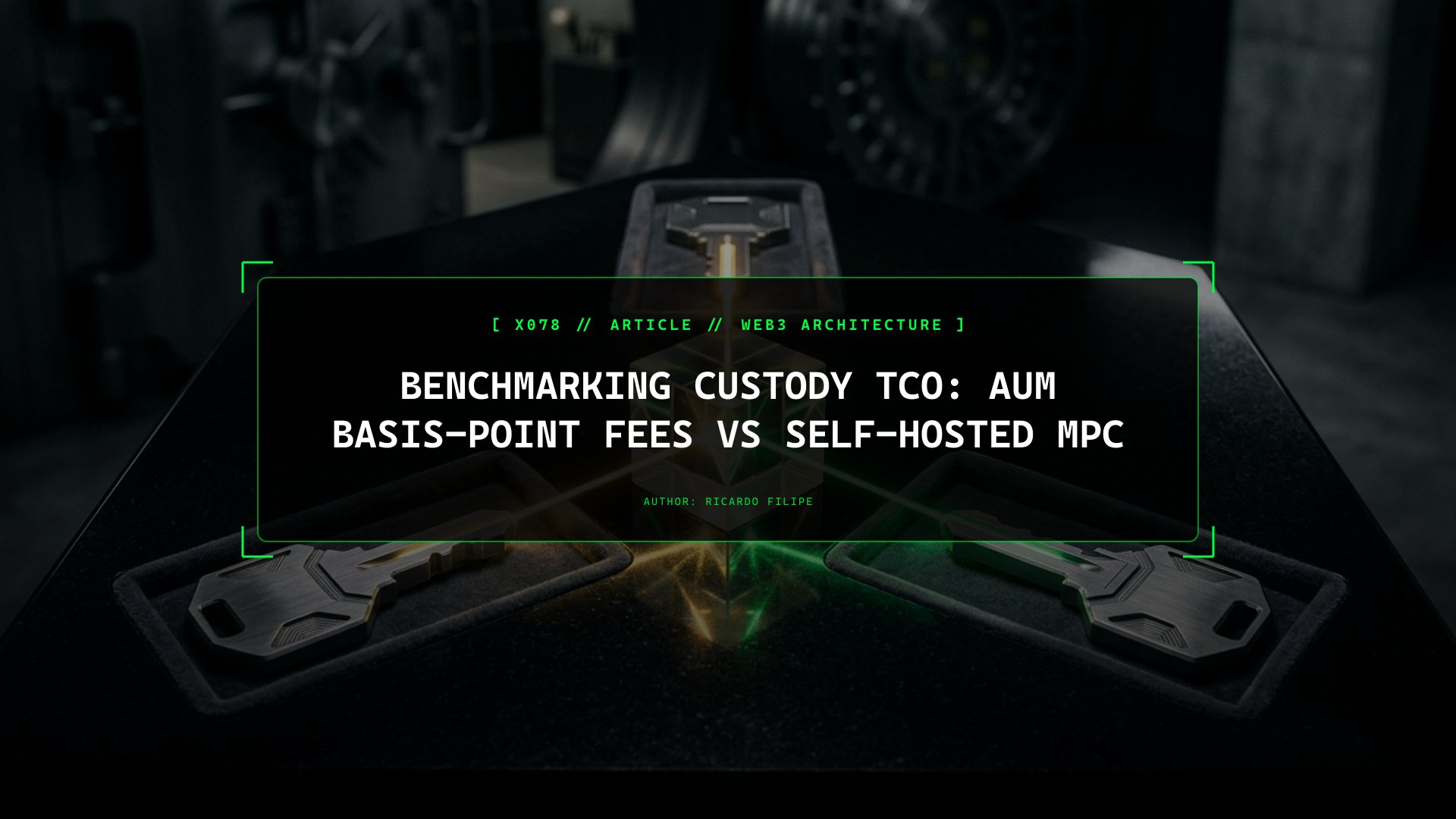 Benchmarking Custody TCO: AUM Basis-Point Fees vs Self-Hosted MPC