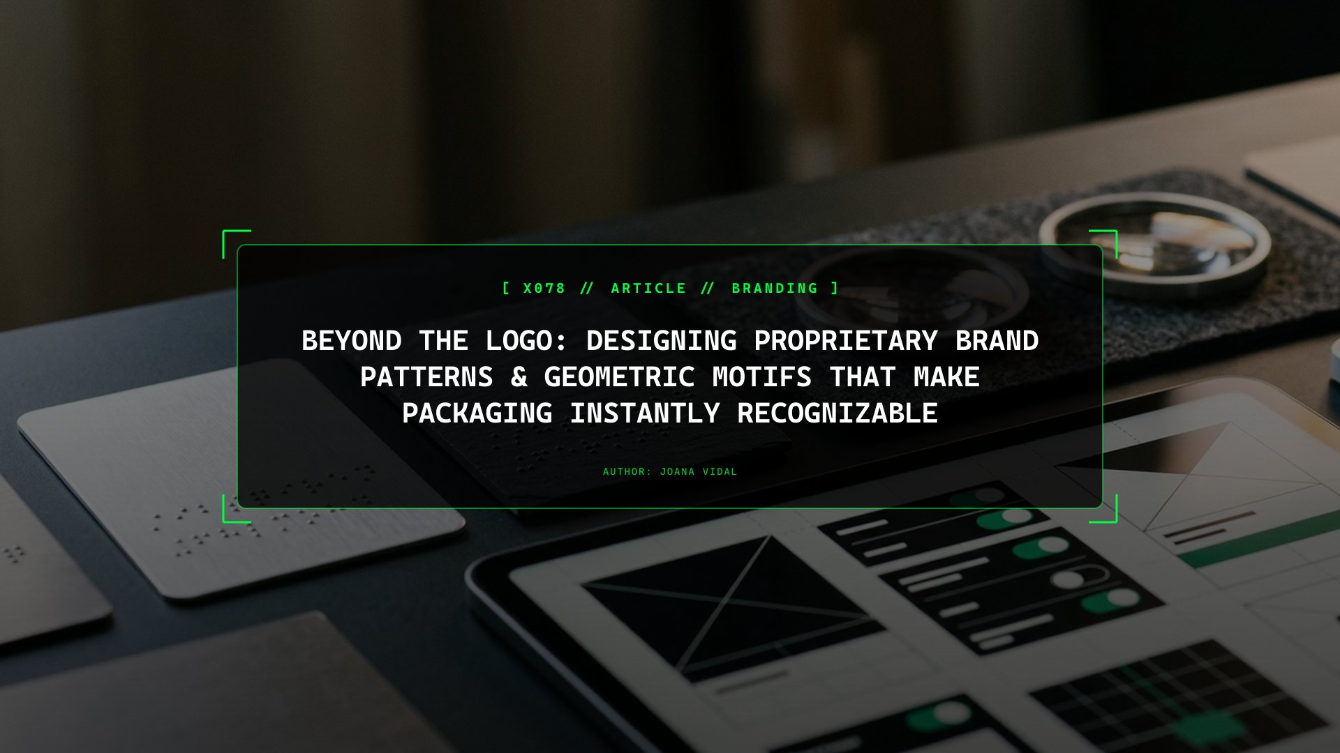 Beyond the Logo: Designing Proprietary Brand Patterns & Geometric Motifs That Make Packaging Instantly Recognizable