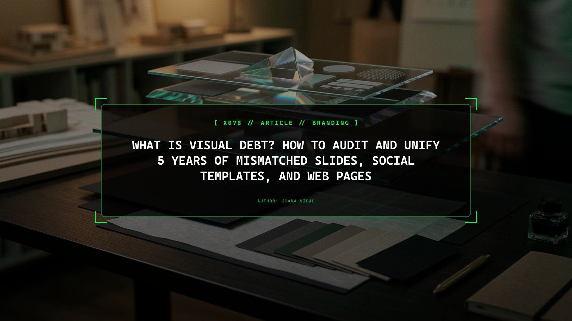 What Is Visual Debt? How to Audit and Unify 5 Years of Mismatched Slides, Social Templates, and Web Pages