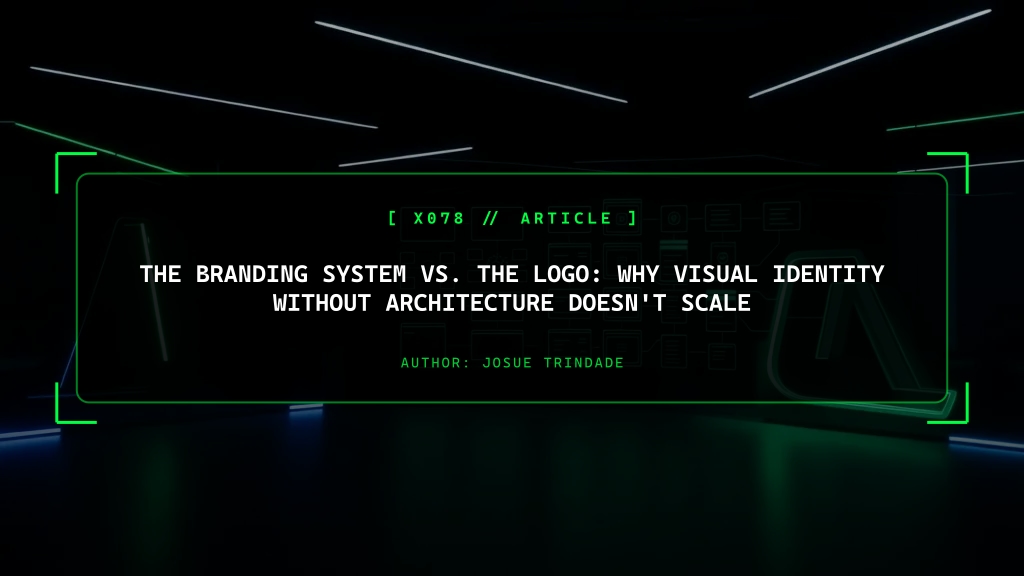 The Branding System vs. the Logo: Why Consistency Scales and Marks Don't