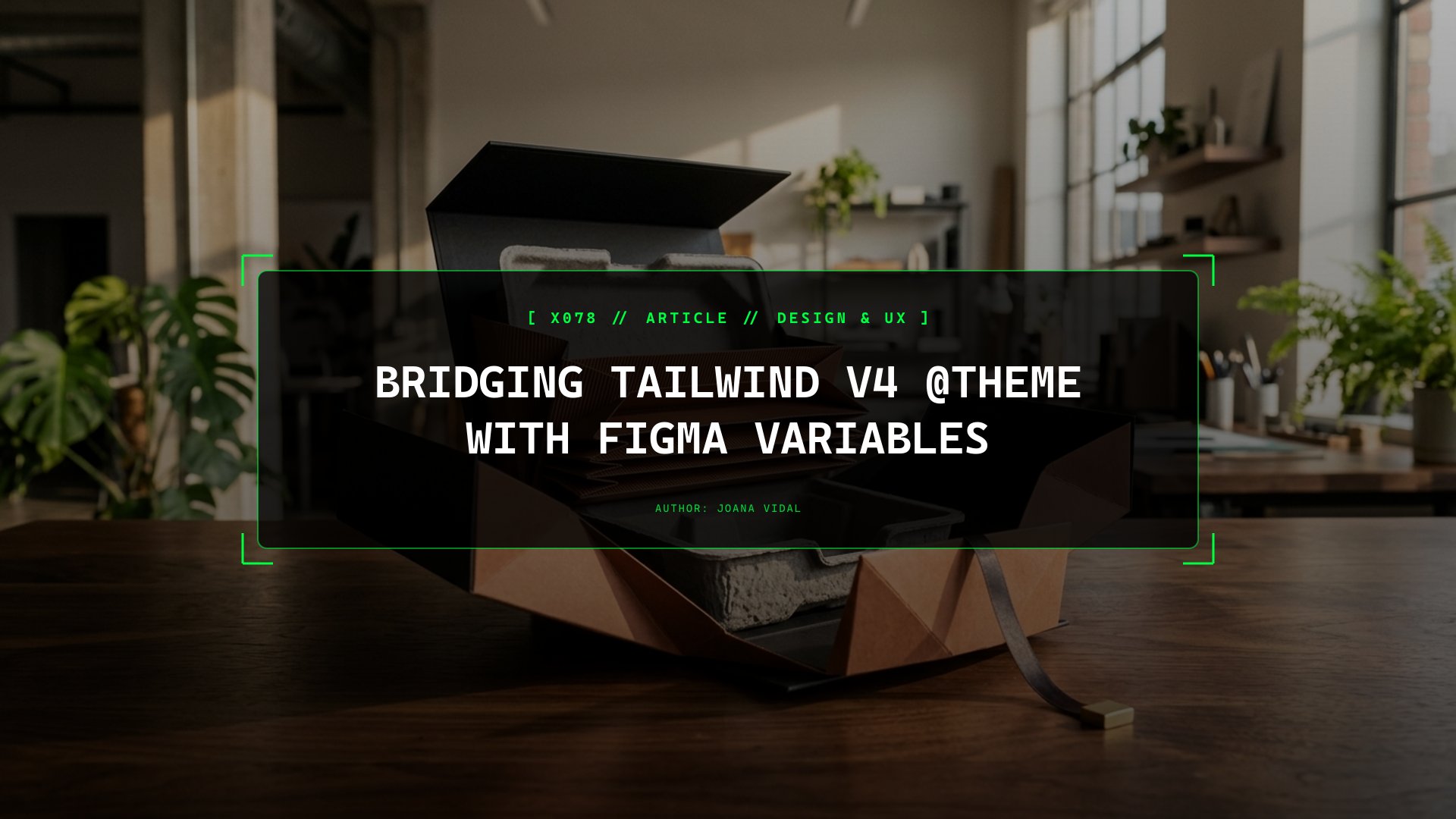 Bridging Tokens Between Tailwind v4 @theme and Figma Variables