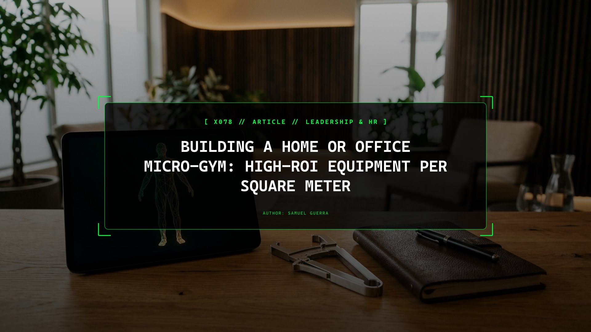 Building a Home or Office Micro-Gym: High-ROI Equipment per Square Meter