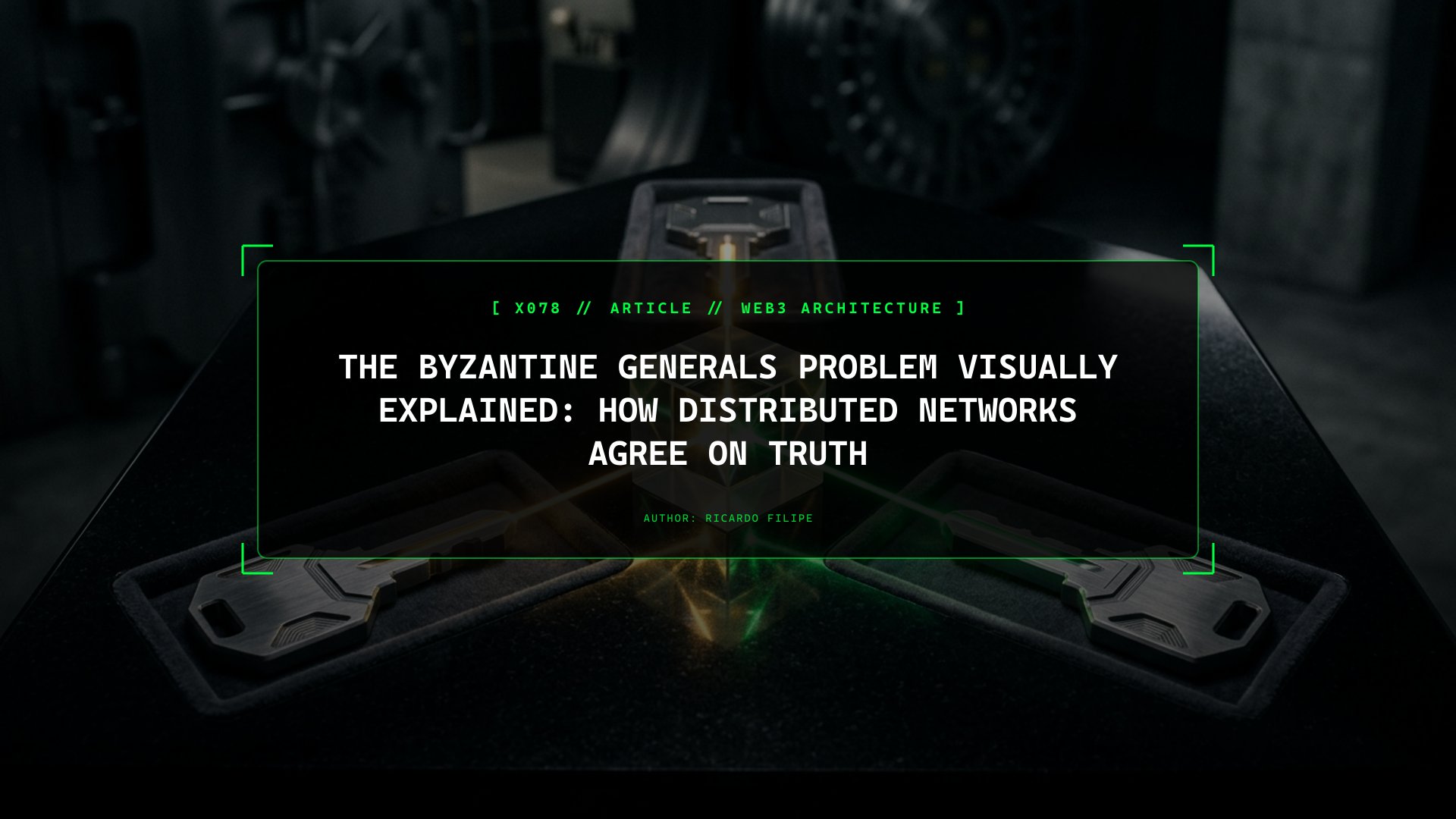 The Byzantine Generals Problem Visually Explained: How Distributed Networks Agree on Truth
