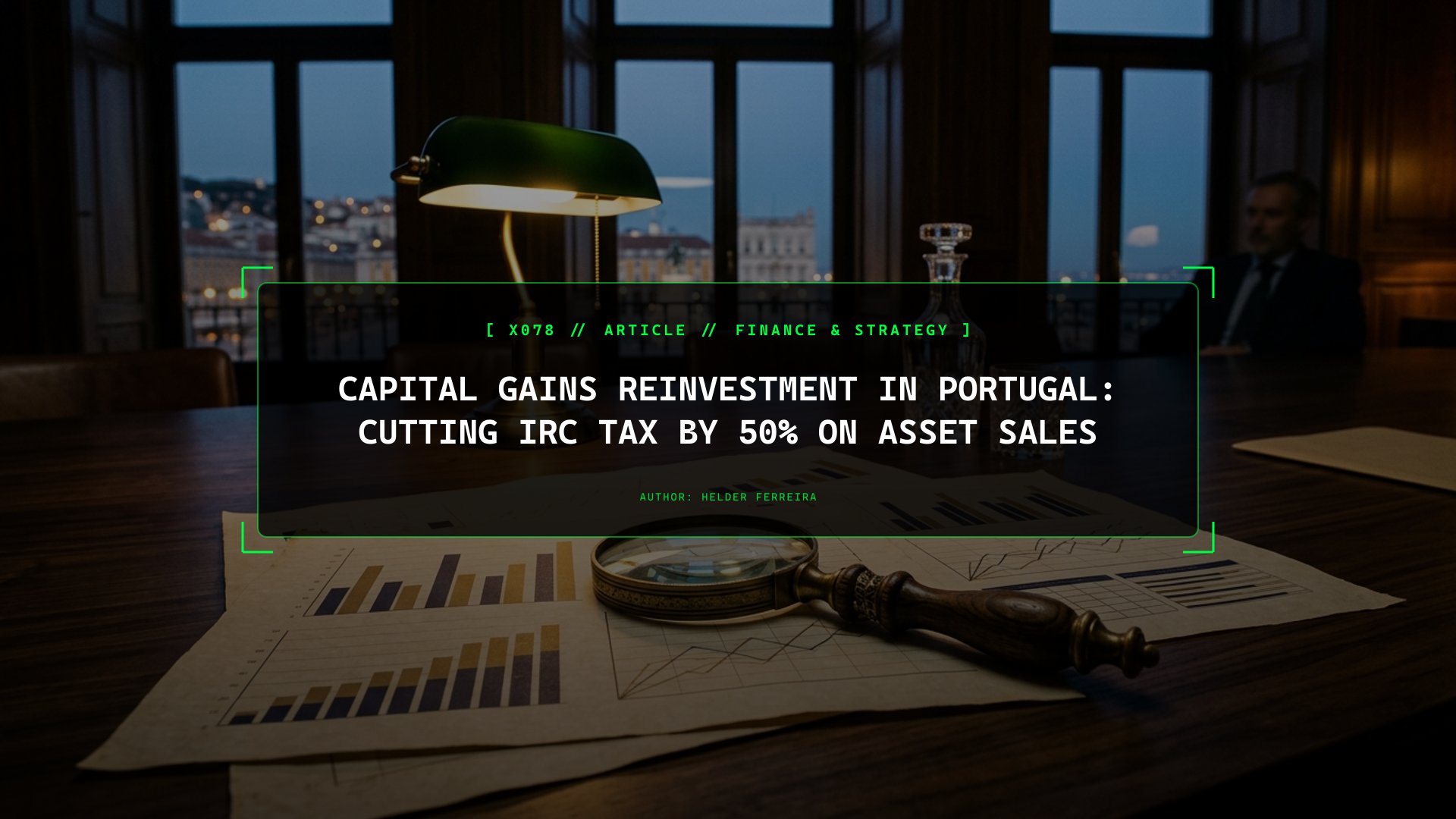 Selling Corporate Assets: How Reinvestment Cuts Taxable Capital Gains by 50% in IRC