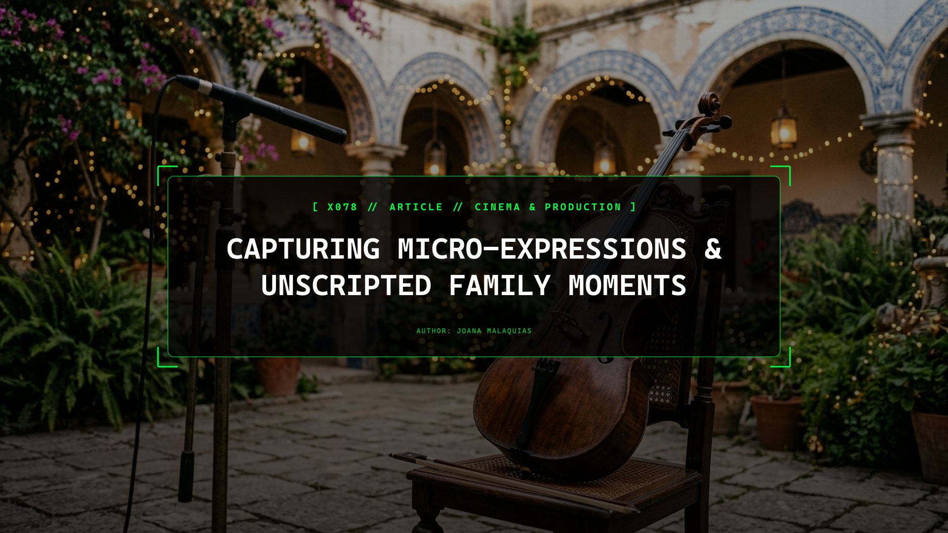 Capturing Micro-Expressions & Unscripted Family Moments