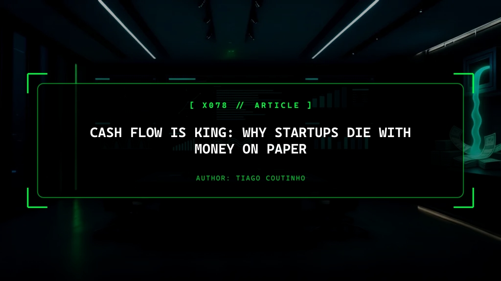 Cash Flow is King: Why Startups Die with Money on Paper