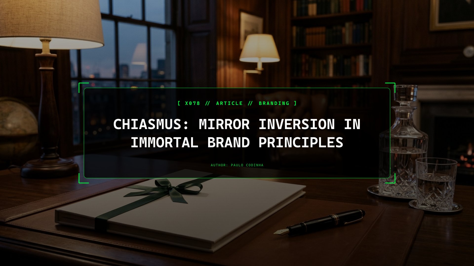 Chiasmus (AB -> BA Mirror Inversion) Visually Explained: How Structural Symmetry Makes a Sentence Unforgettable
