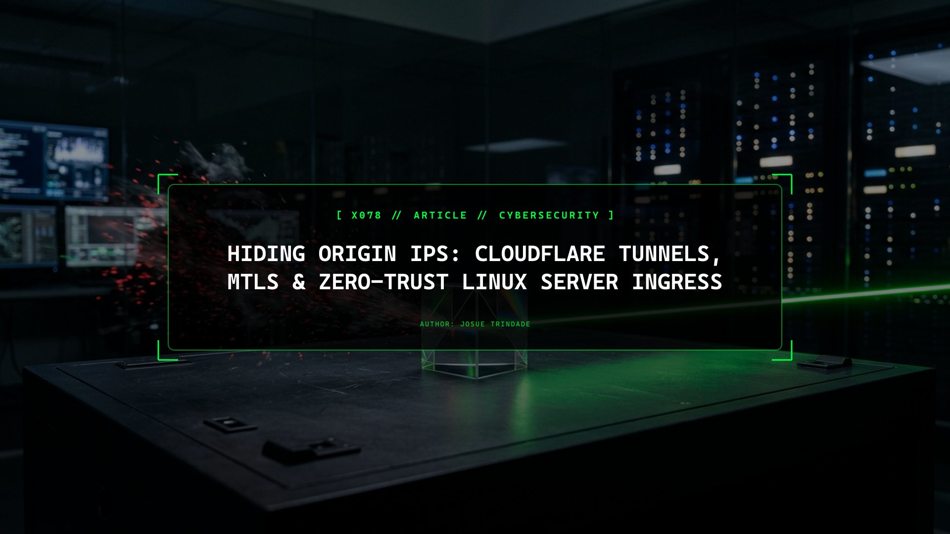 Hiding Your HestiaCP & CapRover Origin IP Forever: Cloudflare Tunnels, mTLS & Zero-Trust Access