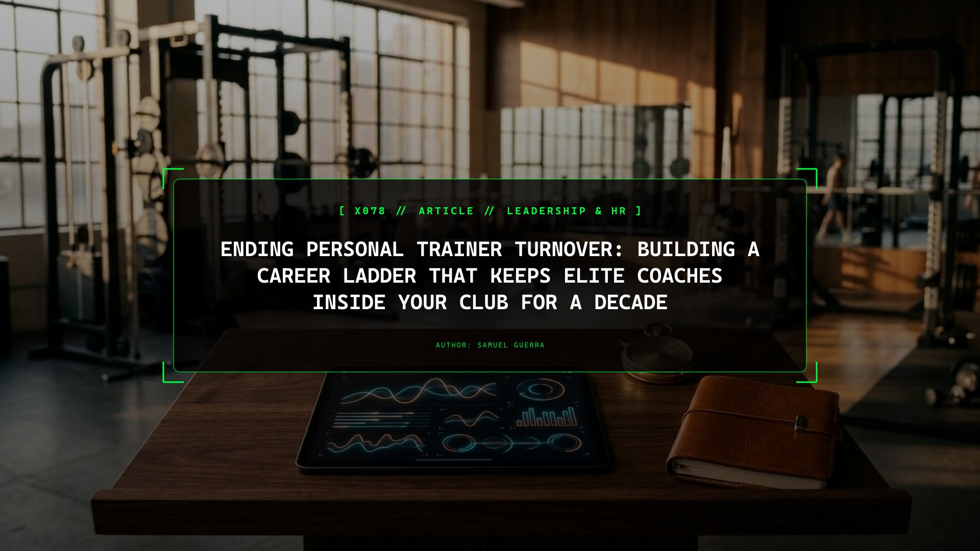 Ending Personal Trainer Turnover: Building a Career Ladder That Keeps Elite Coaches Inside Your Club for a Decade