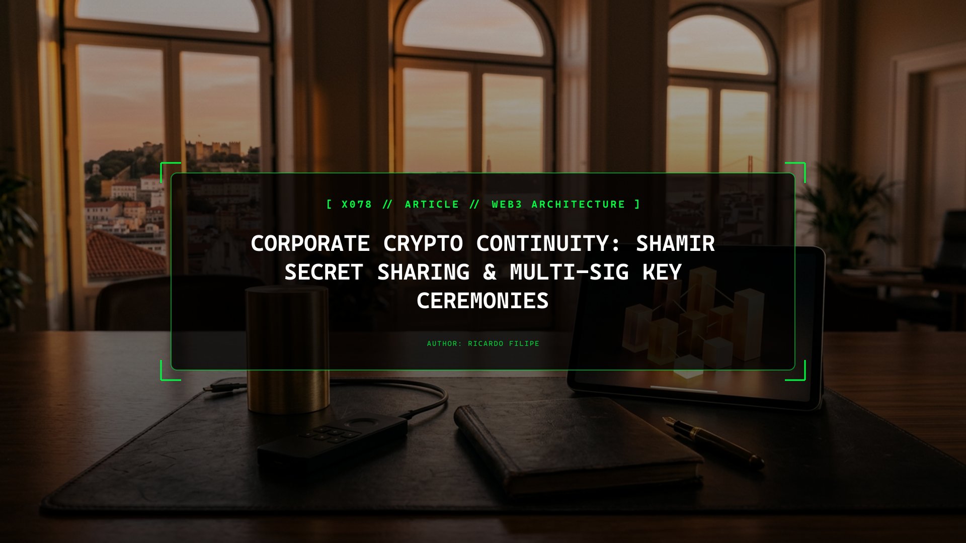 What Happens If the Keyholder Is Hit by a Bus? Designing a Shamir / Multisig Corporate Continuity Protocol