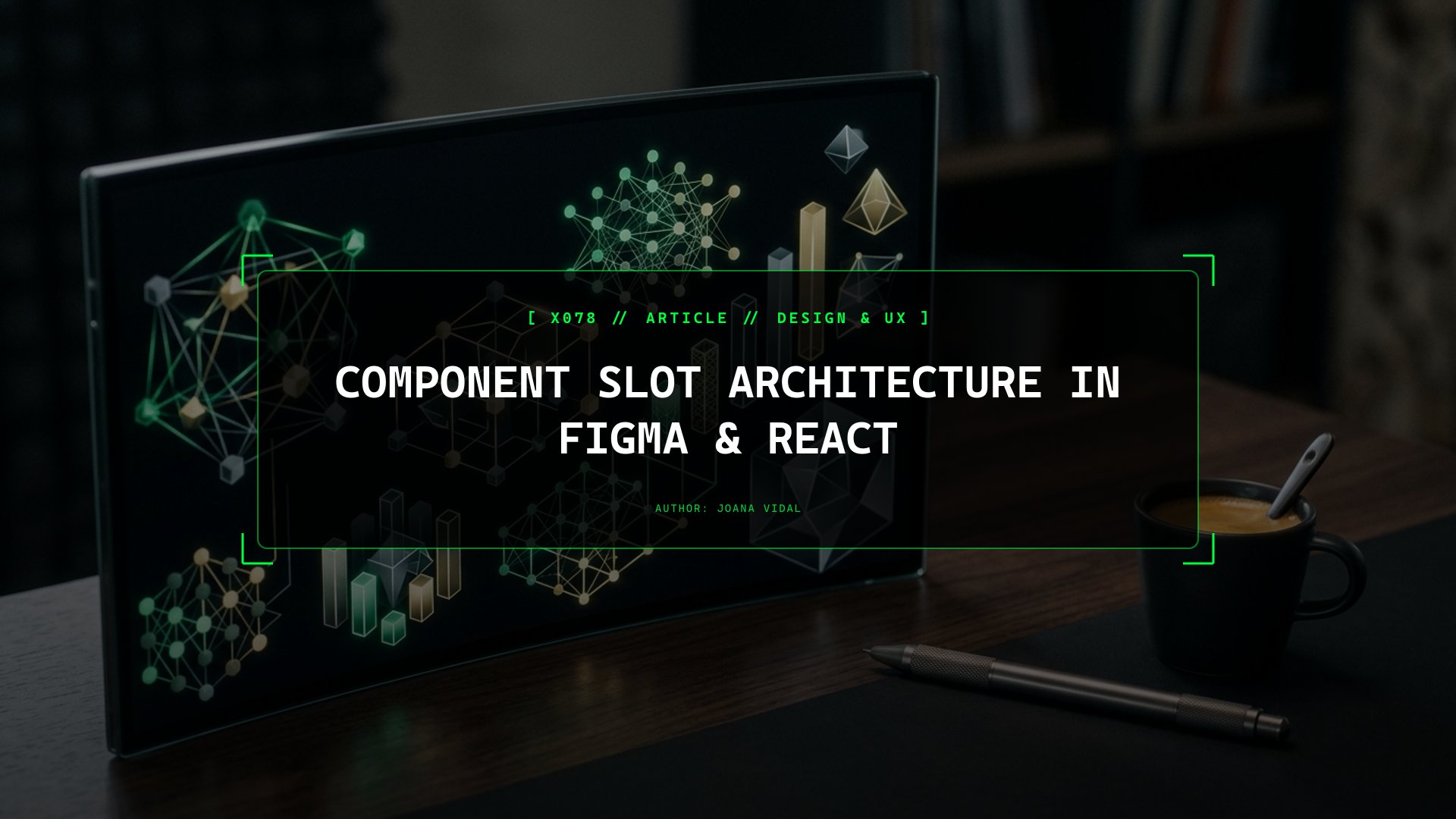 Component Slot Architecture in Figma to Prevent Boolean Property Explosion