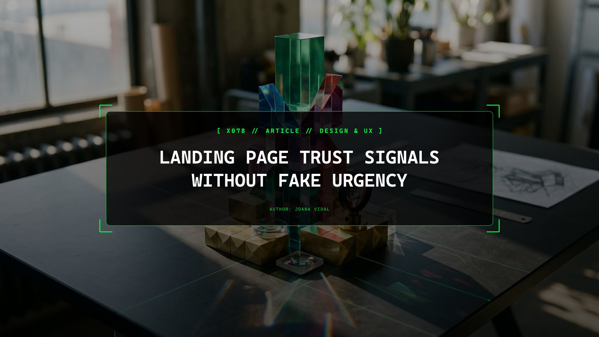 Confidence-Building Trust Signals on Service Landing Pages Without Fake Urgency
