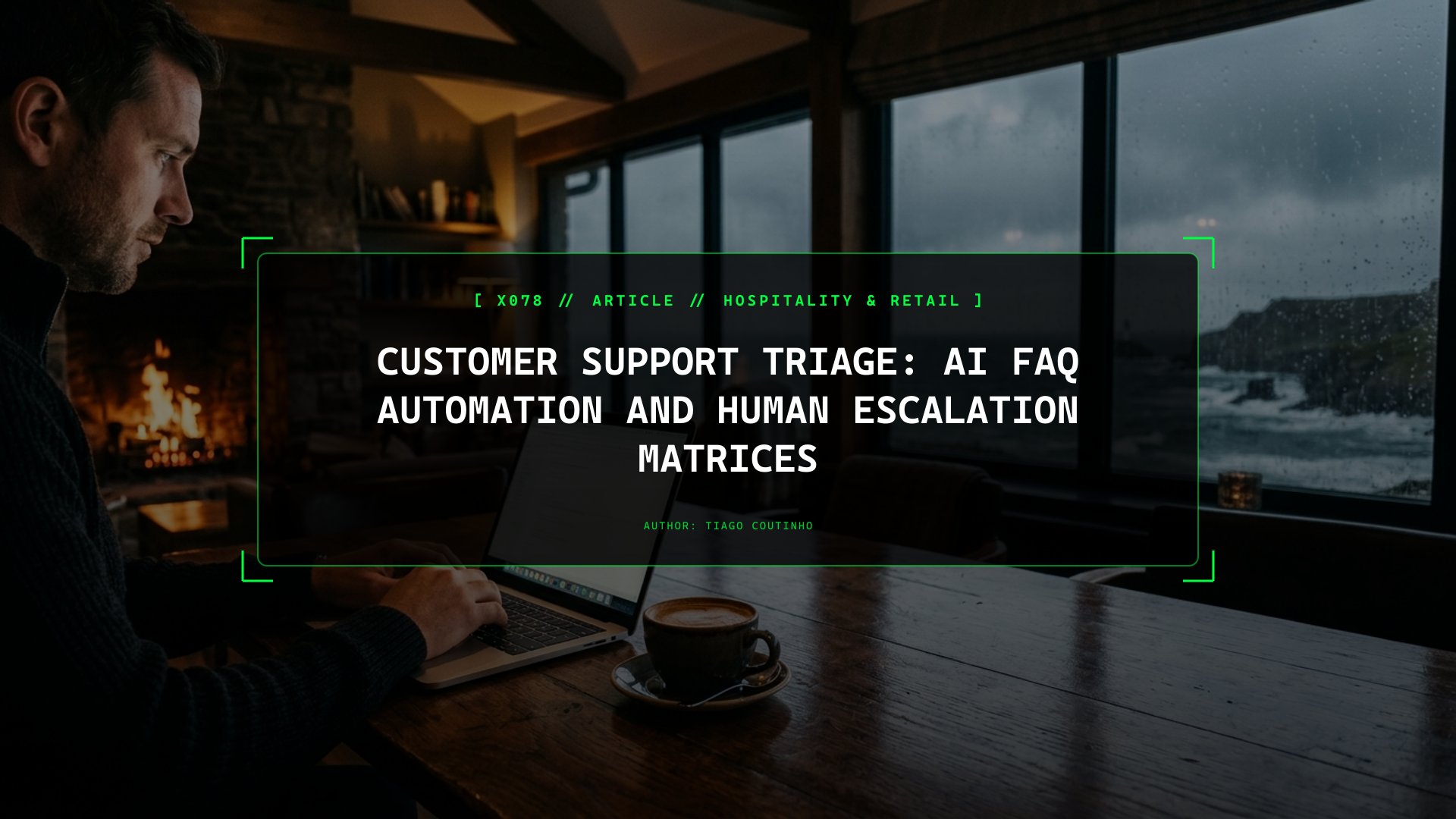 Customer Support Triage: AI FAQ Automation and Human Escalation Matrices