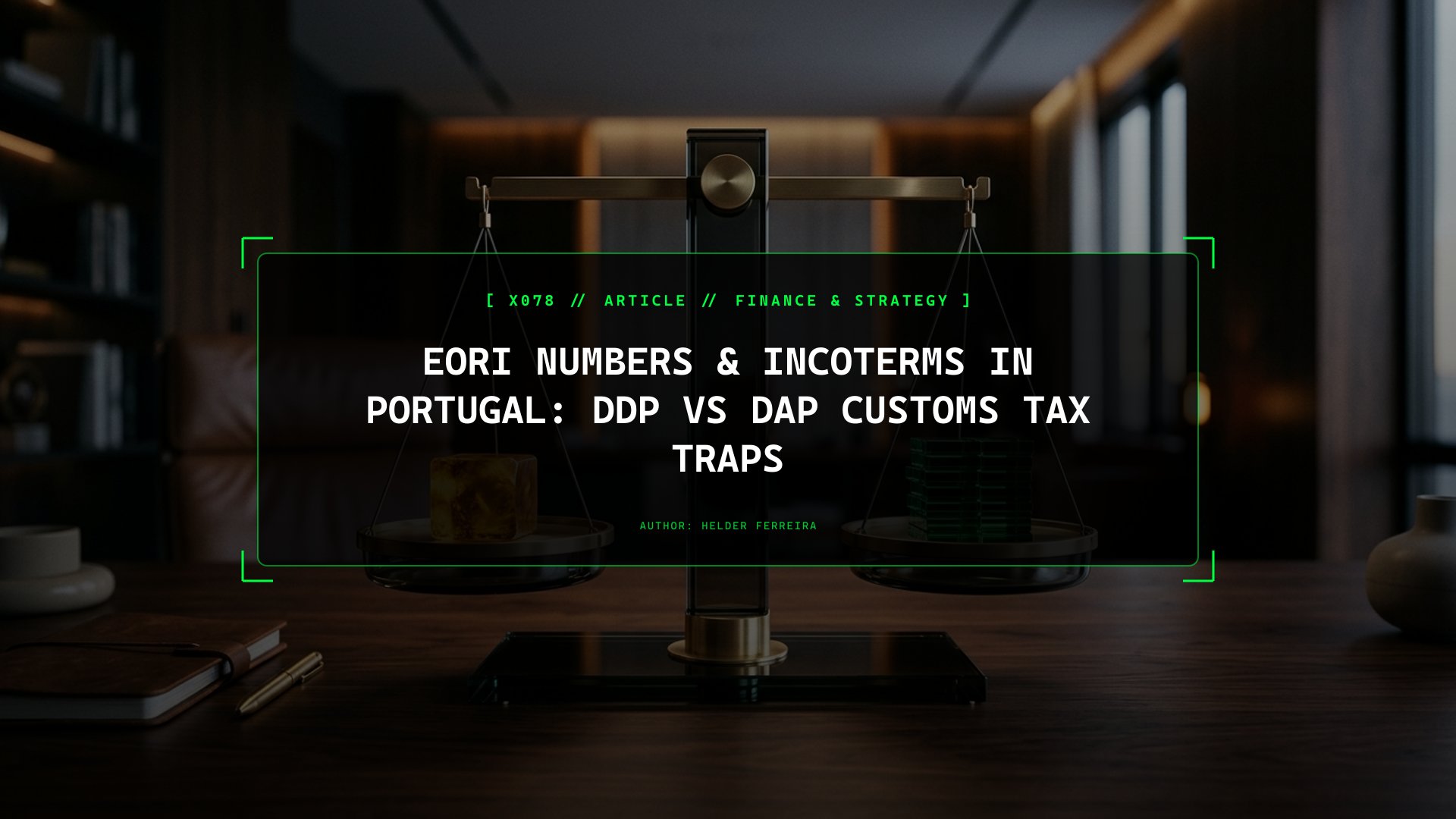 Incoterms and EORI Numbers: How Contractual Terms Dictate Customs Duties and Import VAT