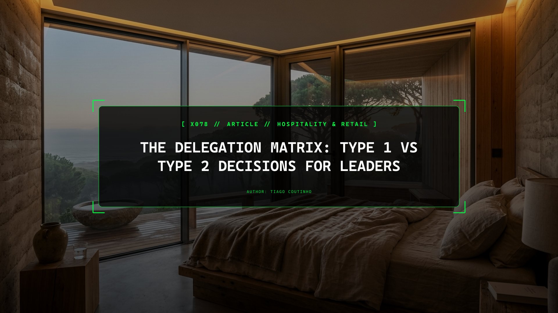 The Delegation Matrix: Stop Approving €50 Refunds Yourself and Empower Your Frontline Teams