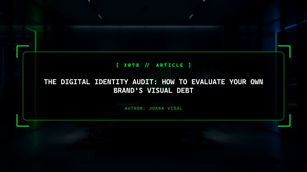 The Digital Identity Audit: How to Evaluate Your Own Brand's Visual Debt