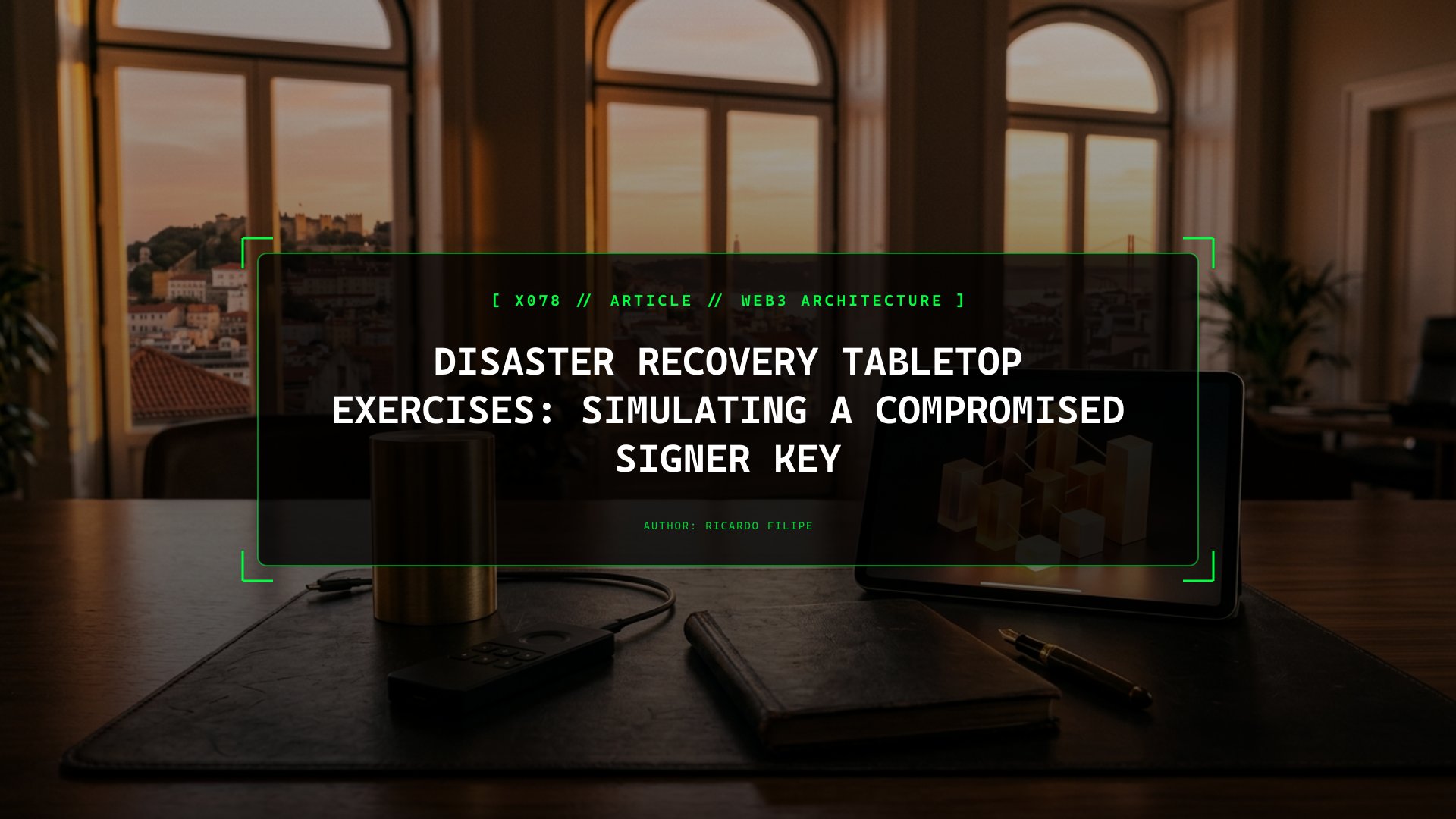 Disaster Recovery Tabletop Exercises: Simulating a Compromised Signer Key