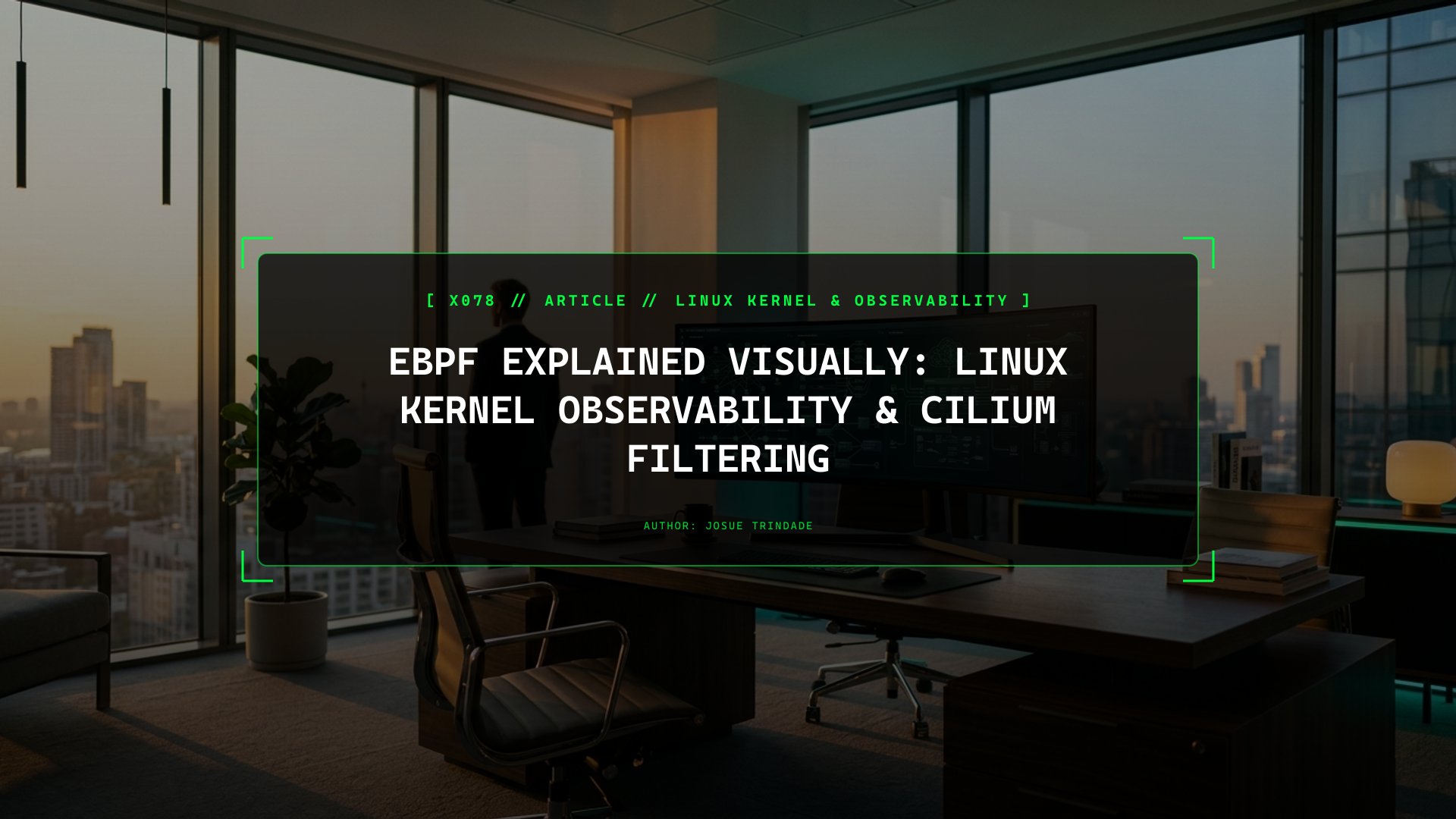 eBPF Explained Visually: Linux Kernel Observability & Cilium Filtering