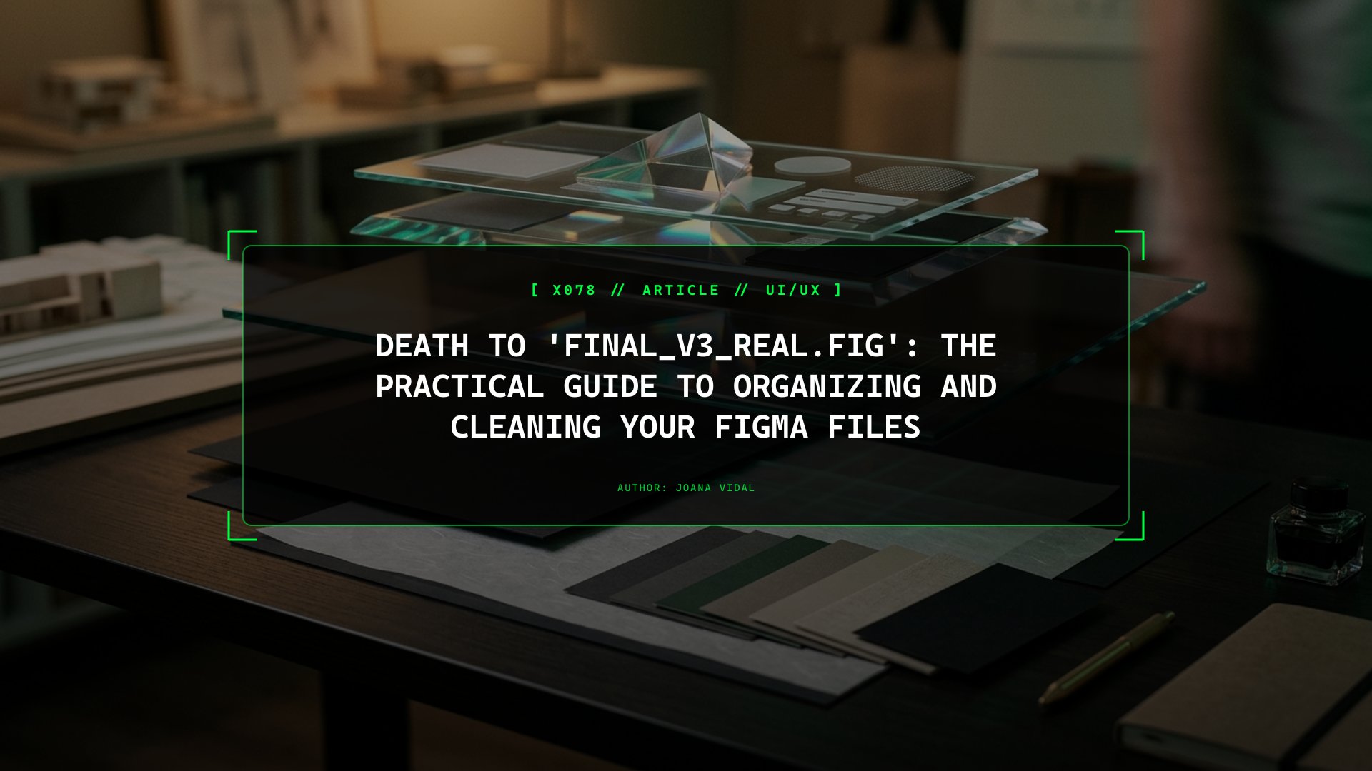Death to 'Final_v3_REAL.fig': The Practical Guide to Organizing and Cleaning Your Figma Files