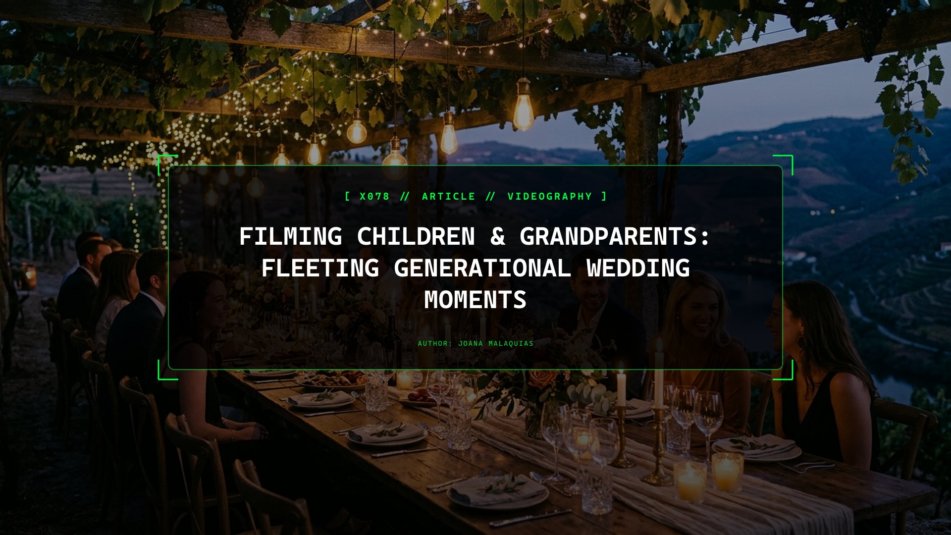 Filming Children & Grandparents: Fleeting Generational Wedding Moments