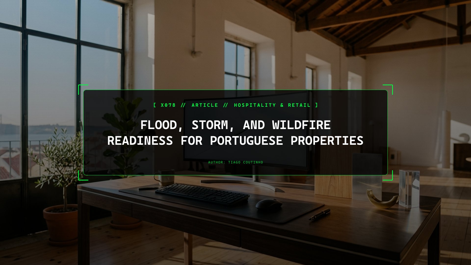Protecting Physical Assets in Portugal: Brush Clearing, Drainage, and Insurance
