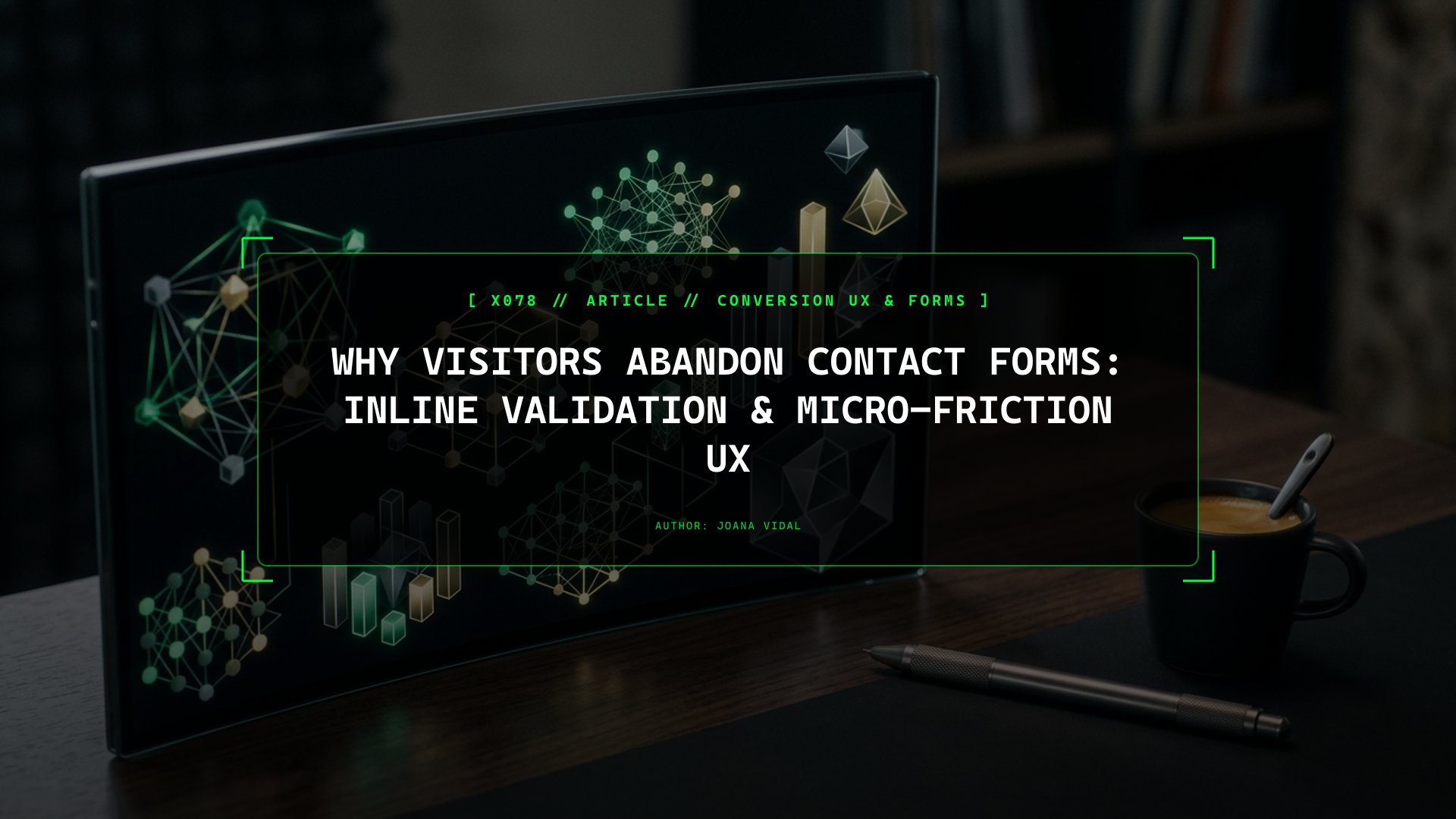 Why Visitors Abandon Contact Forms: Inline Validation & Micro-Friction UX