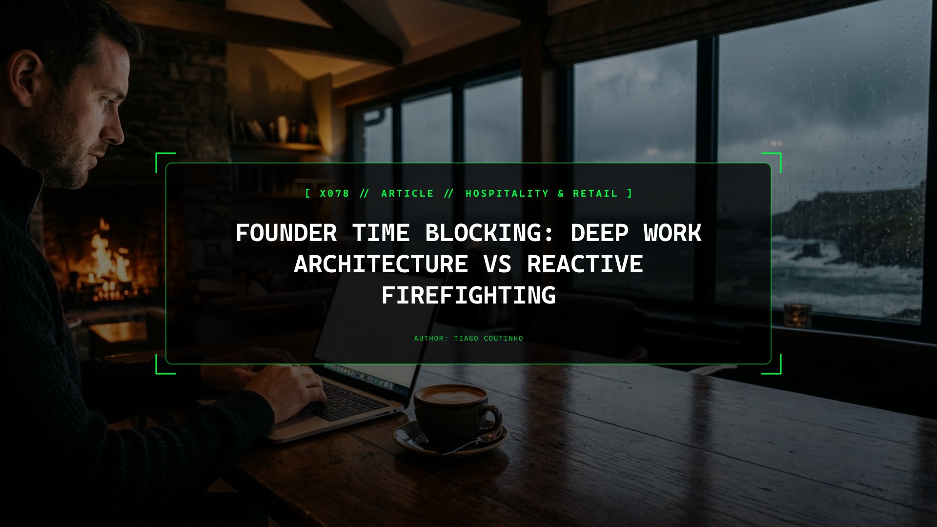 Founder Time Blocking: Deep Work Architecture vs Reactive Firefighting