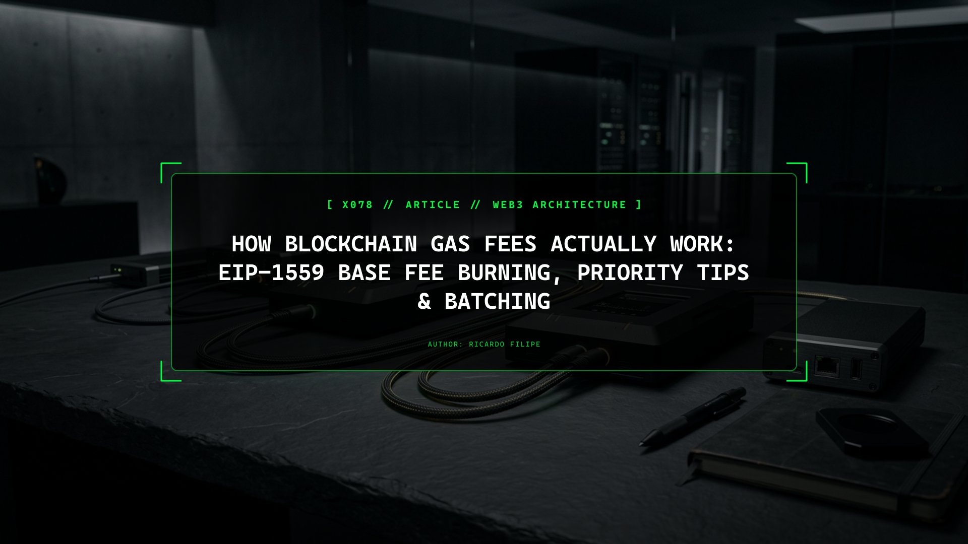 How Blockchain Gas Fees Actually Work: EIP-1559 Base Fee Burning, Priority Tips & Batching