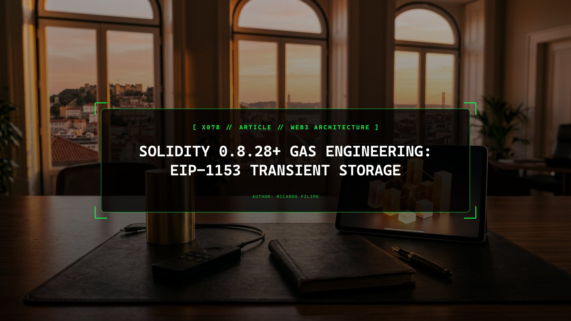 Solidity 0.8.28+ Gas Engineering: EIP-1153 Transient Storage