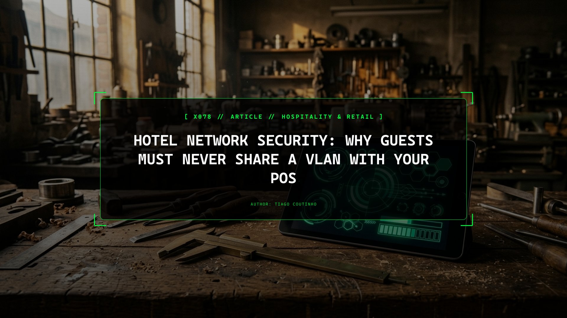 Hotel Network Security: Why Guests Must Never Share a VLAN with Your POS