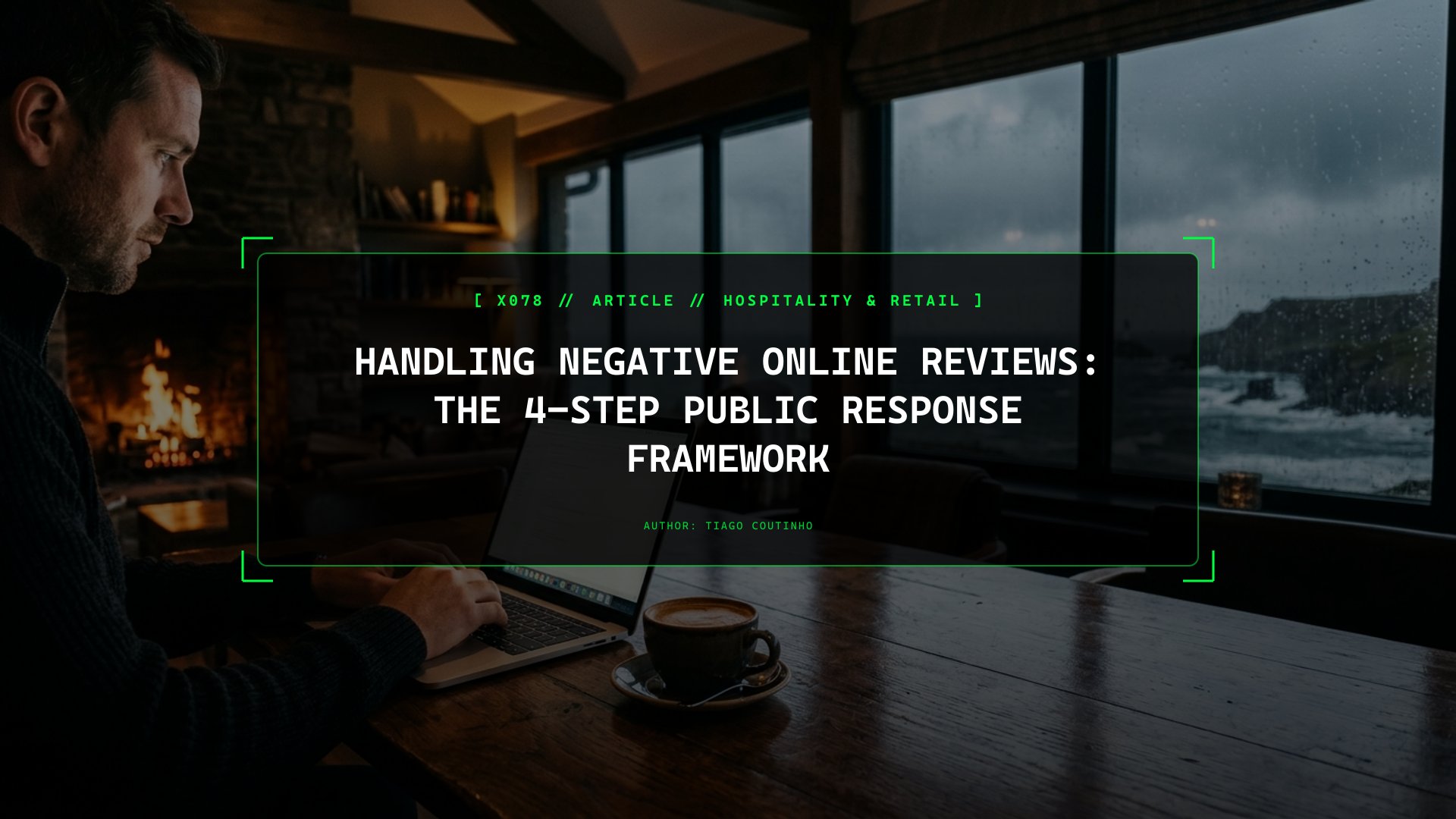 Handling Negative Online Reviews: The 4-Step Public Response Framework