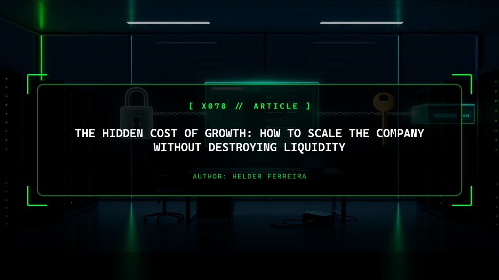 The Hidden Cost of Growth: How to Scale the Company Without Destroying Liquidity