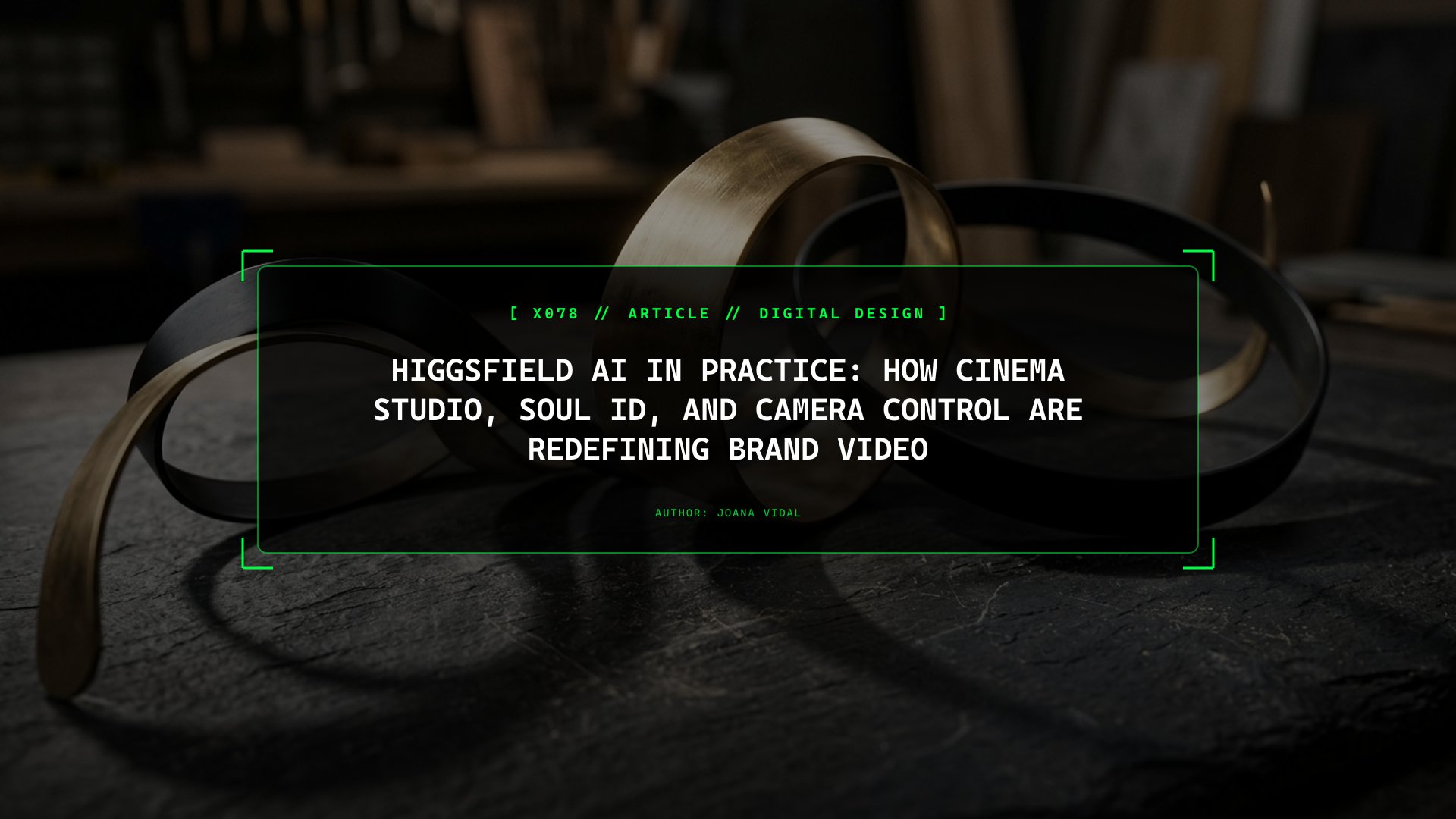 Higgsfield AI in Practice: How Cinema Studio, Soul ID, and Camera Control Are Redefining Brand Video