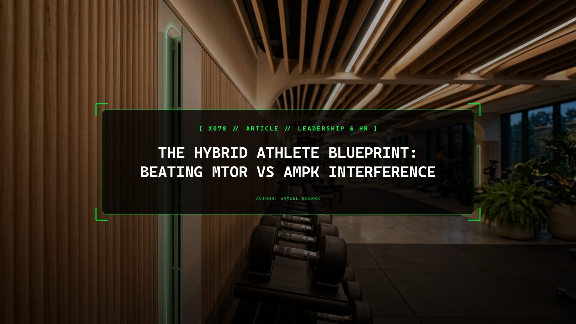 Concurrent Training Mastery: Building Upper-Body Muscle Volume and Running Speed Without Molecular Interference