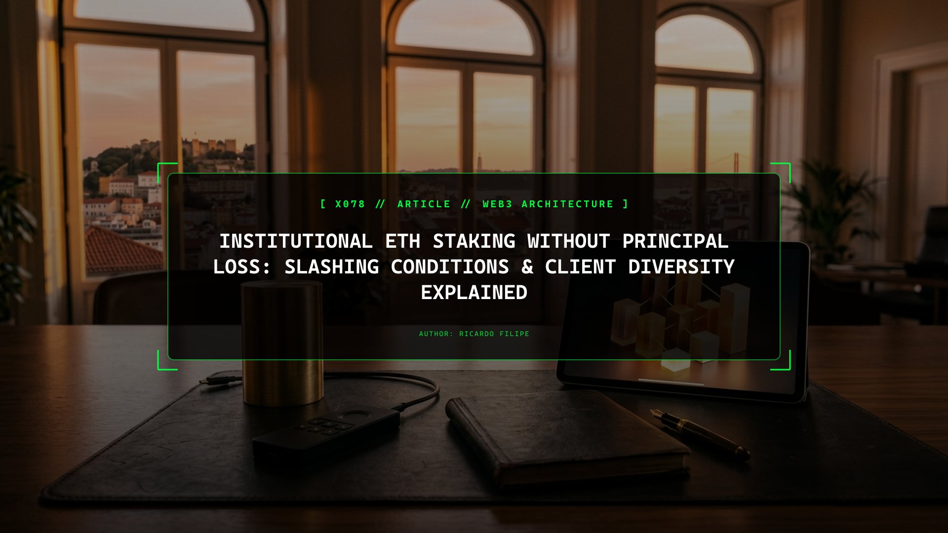 Institutional ETH Staking Without Principal Loss: Slashing Conditions & Client Diversity Explained