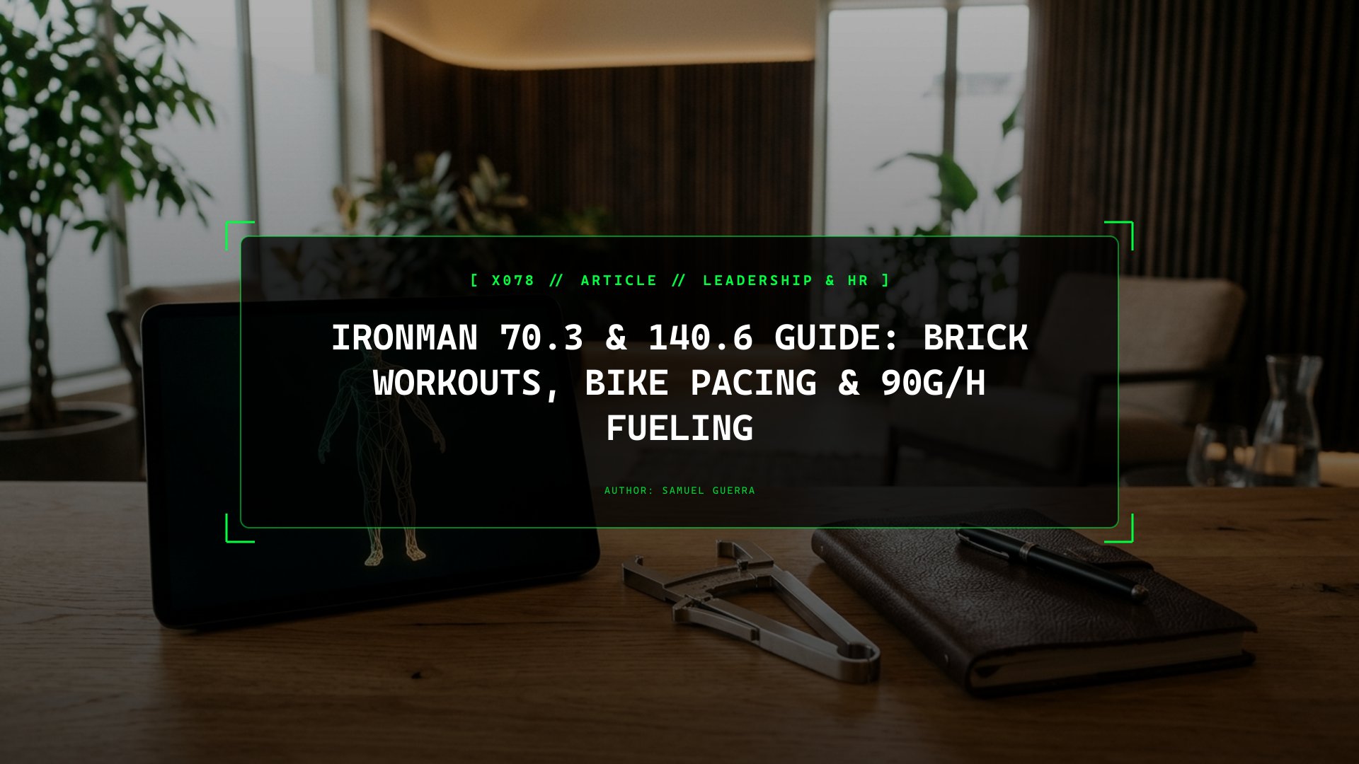 How to Run Strong Off the Bike in Ironman 70.3 and 140.6: Intensity Factor Caps, Brick Sessions, and Dual-Transporter Fueling