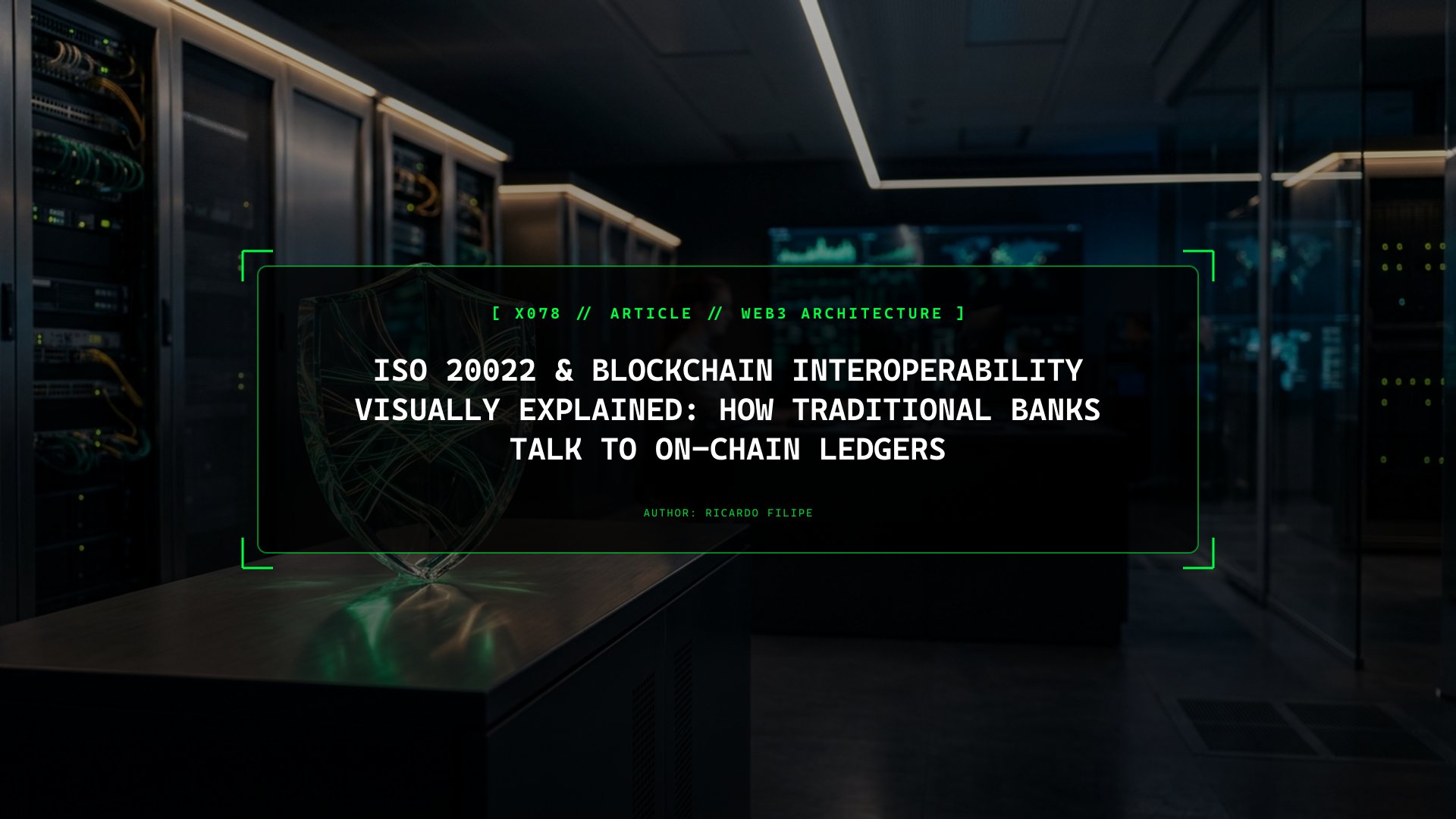 ISO 20022 & Blockchain Interoperability Visually Explained: How Traditional Banks Talk to On-Chain Ledgers